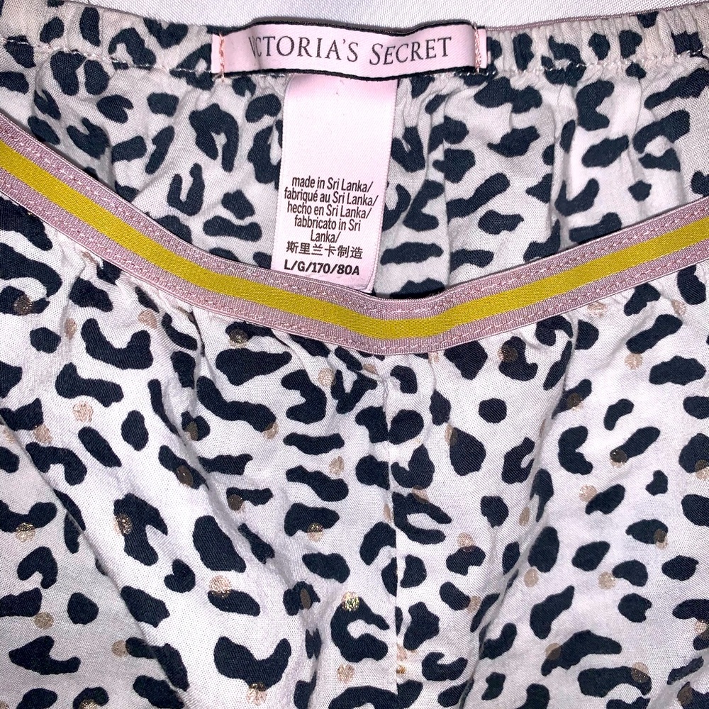 Victoria Secret sleep shorts leopard print SUPER SOFT and Sexy :) $4.99 ships!